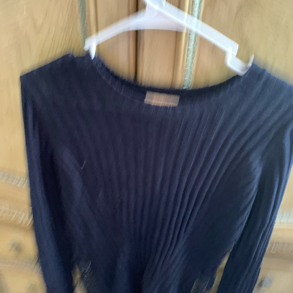 Blue beautiful sweater